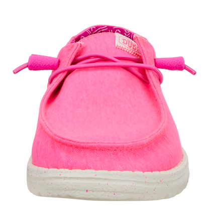 Womens Wendy Canvas  Neon Pink