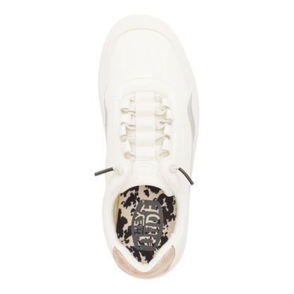 Womens Hudson Lift  Matelic White