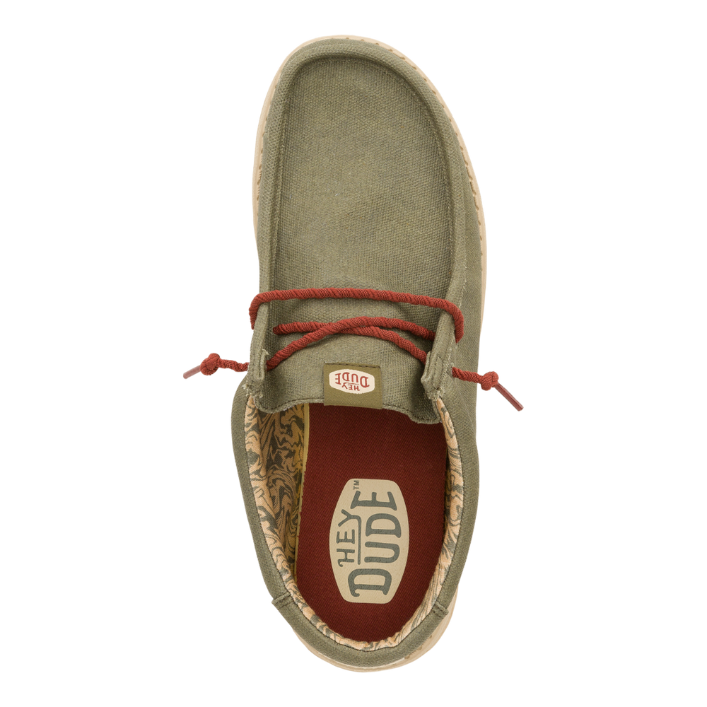 Men's Wally Waxed Canvas  Olive