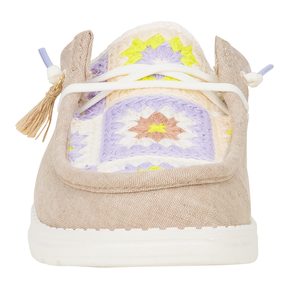 Women's Wendy Slip Cottage Crochet Wood Ash/Multi