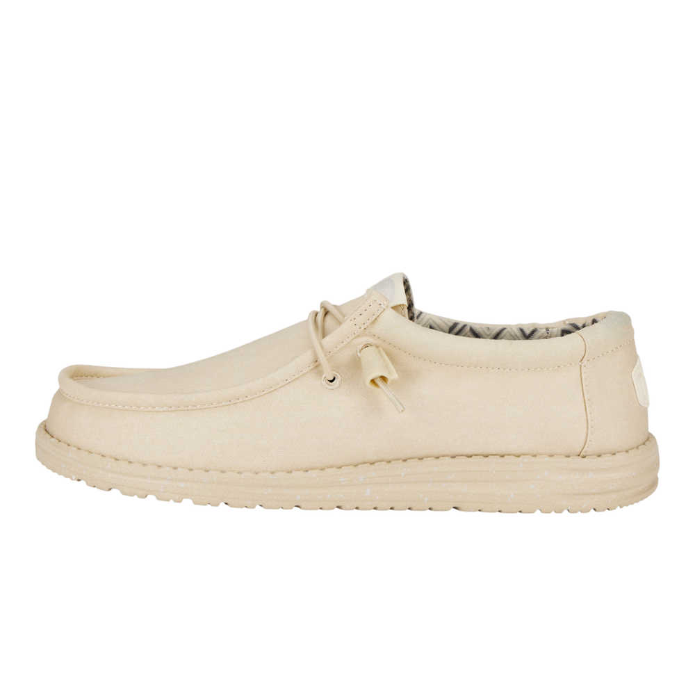 Men's Wally Stretch Canvas Stone White