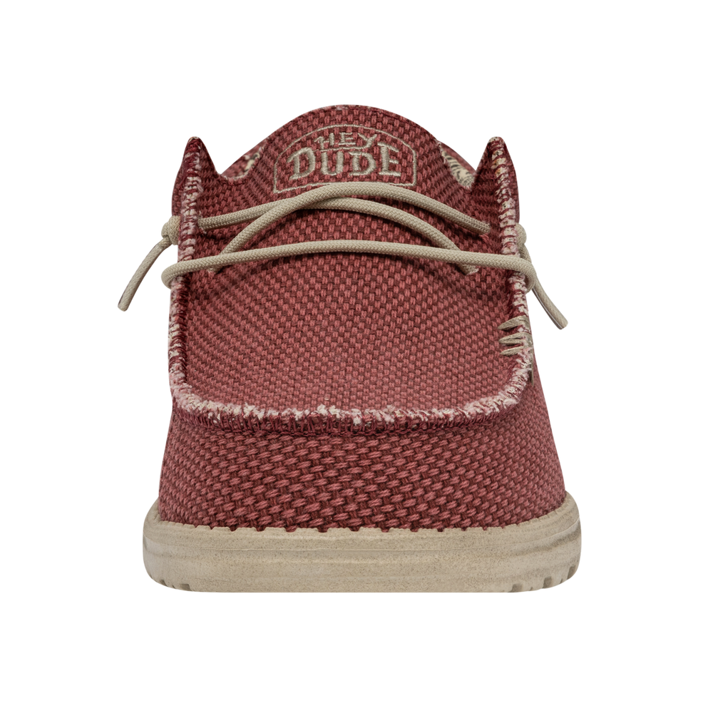 Men's Wally Braided Pompeian Red