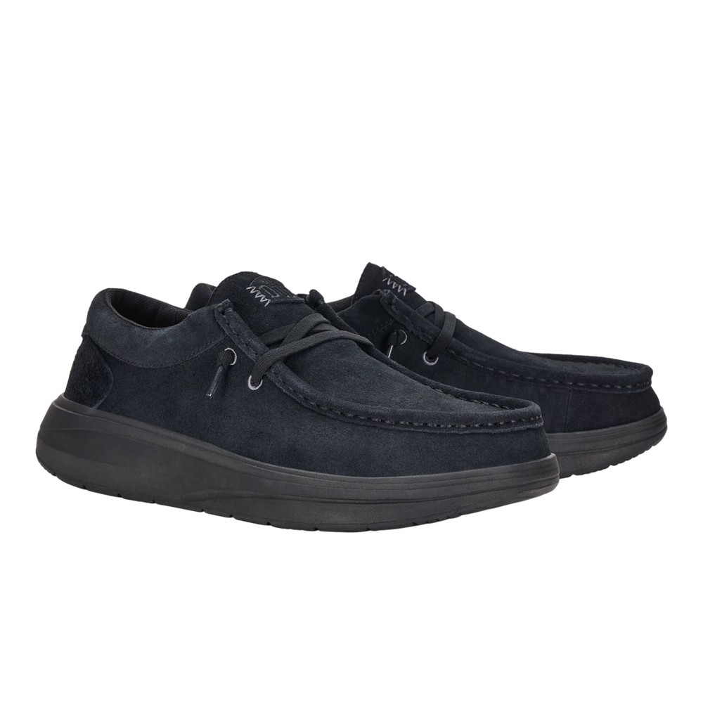 Men's Wally Comf Suede Black