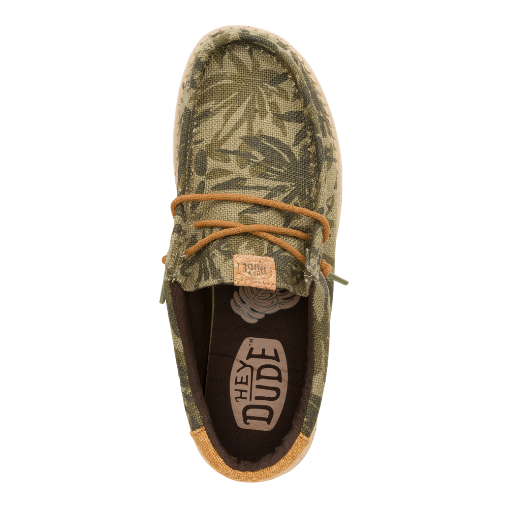 Men's Wally Palm Jute Burnt Olive/Ginger Brown