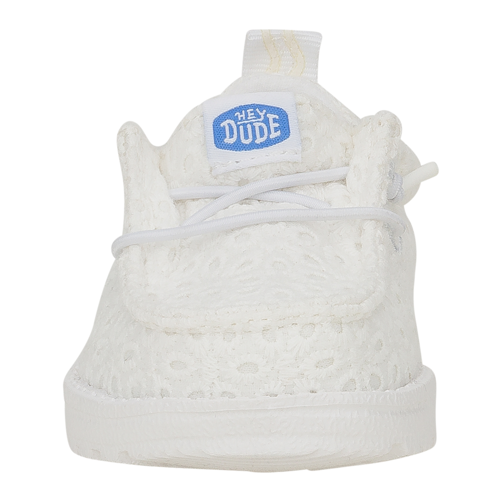 Infants Lildudes Slip On Prints  White