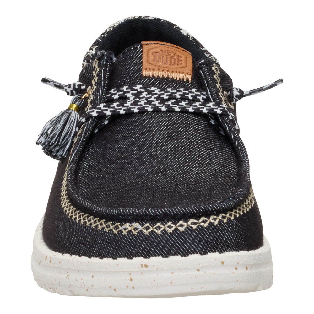 Women's Wendy Funk Embroidered Black