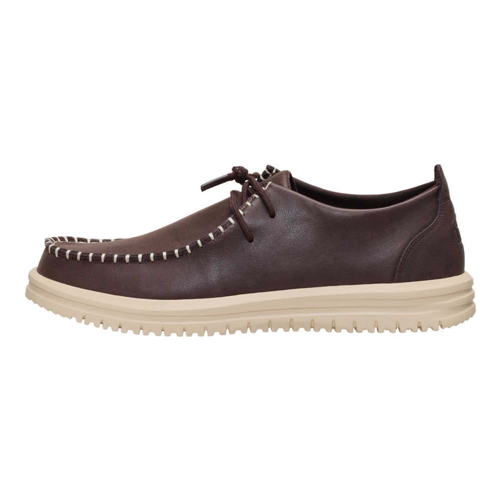 Men's Wally NXT Moc Leather Mole Brown/Wood Ash