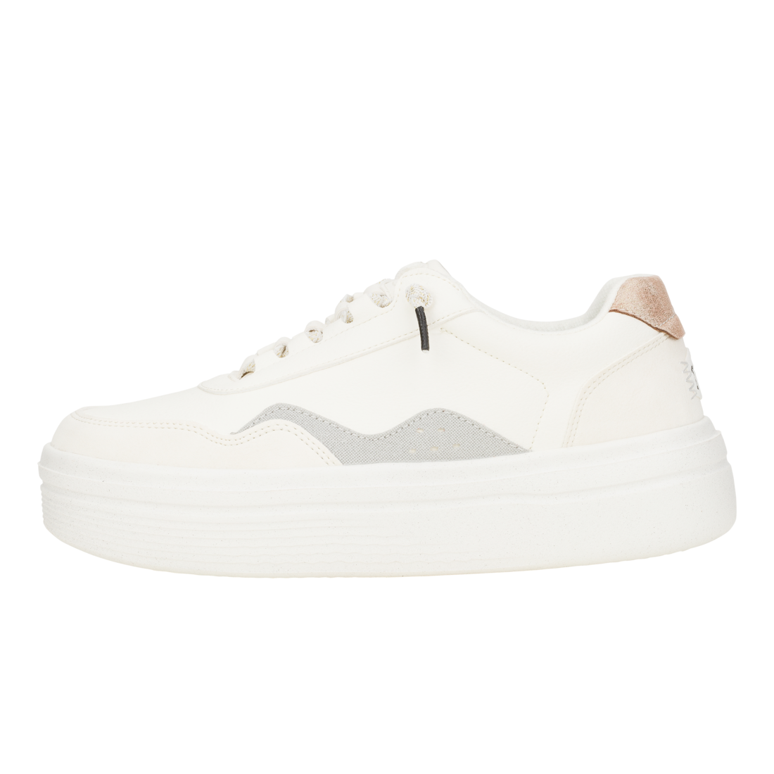 Womens Hudson Lift  Matelic White