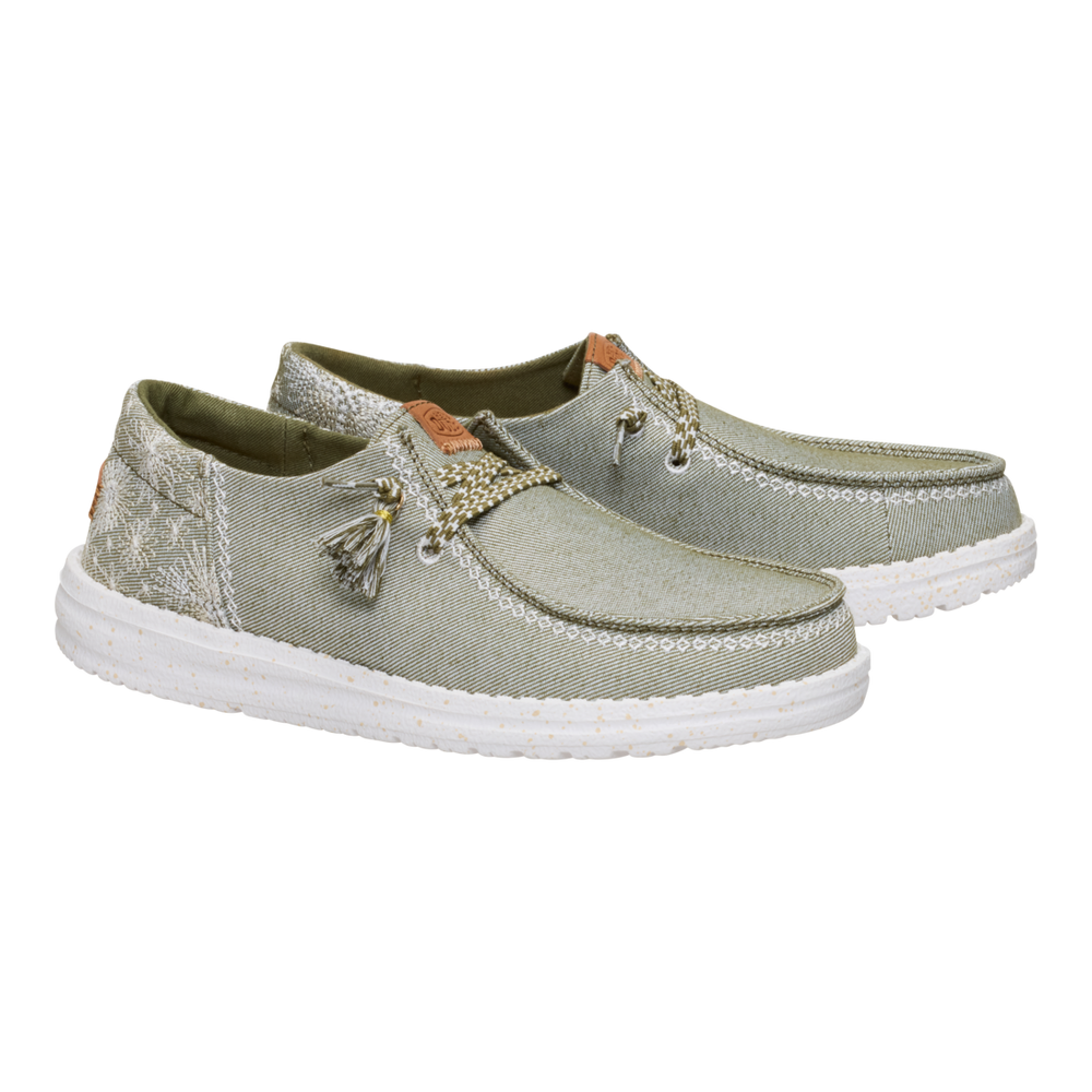 Women's Wendy Funk Embroidered Olive