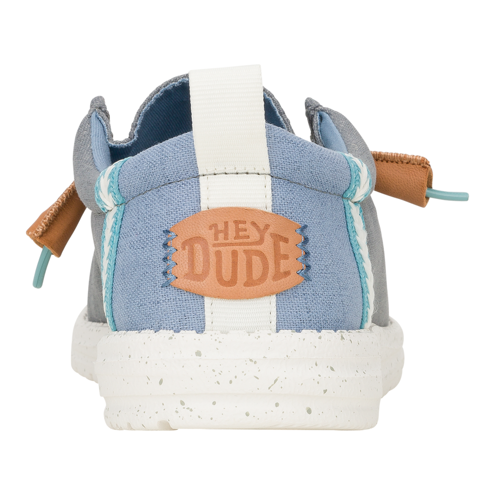 Men's Wally Summer Linen Monument Grey/Faded Denim