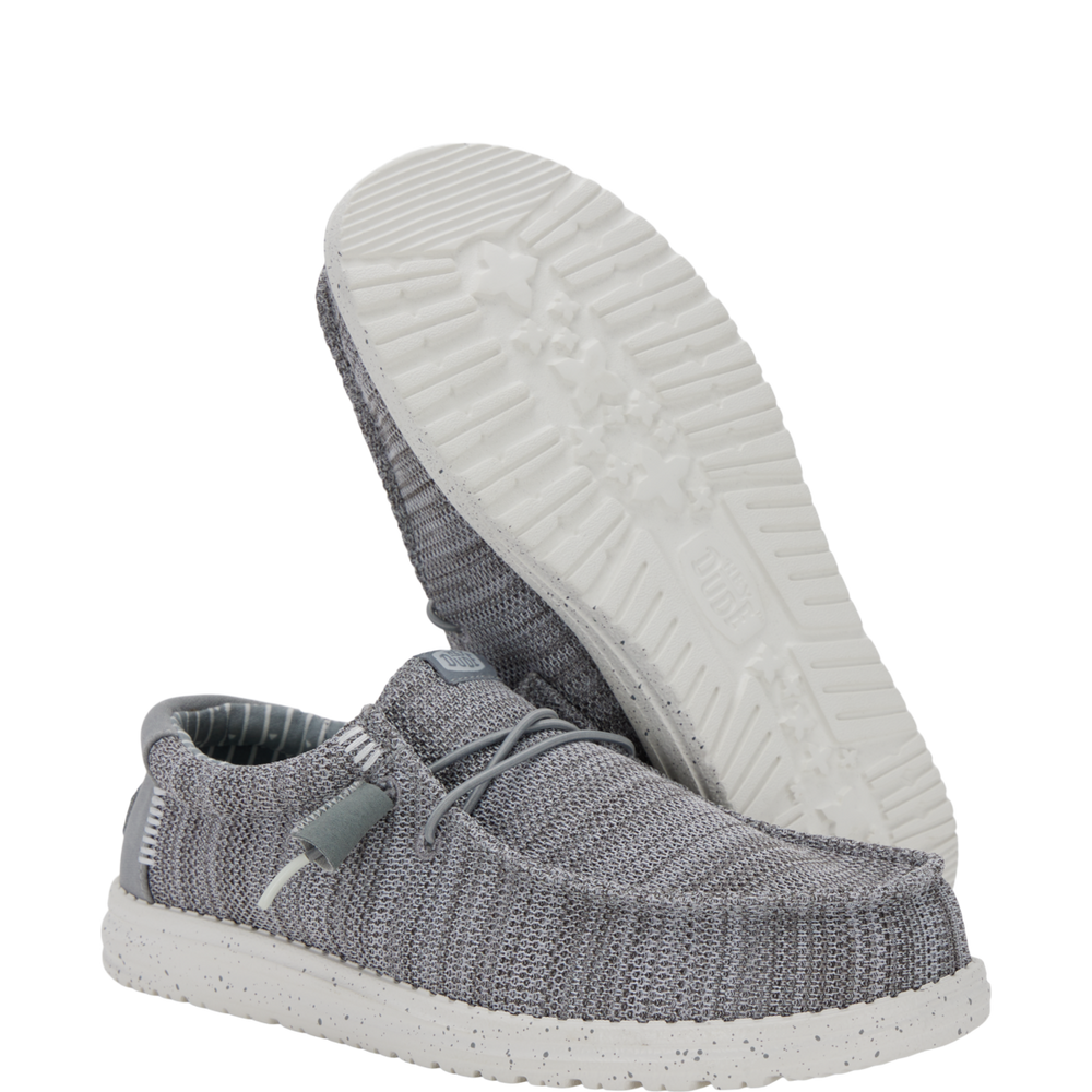 Men's Wally Stretch Mesh  Grey