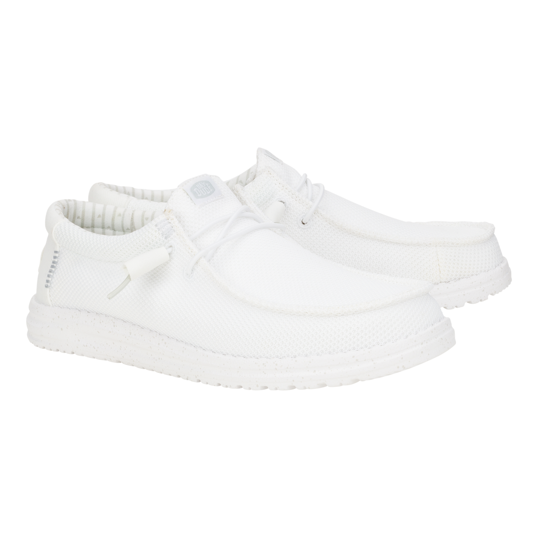 Mens Wally Stretch Mesh White