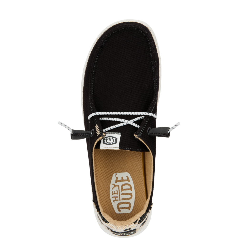 Women's Wendy Leopard Black Leopard