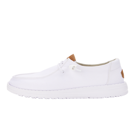 Womens Wendy Canvas  White