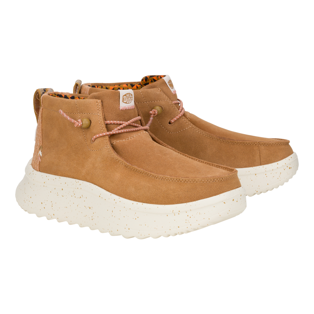 Womens Wendy Peak Hi Suede  Chestnut