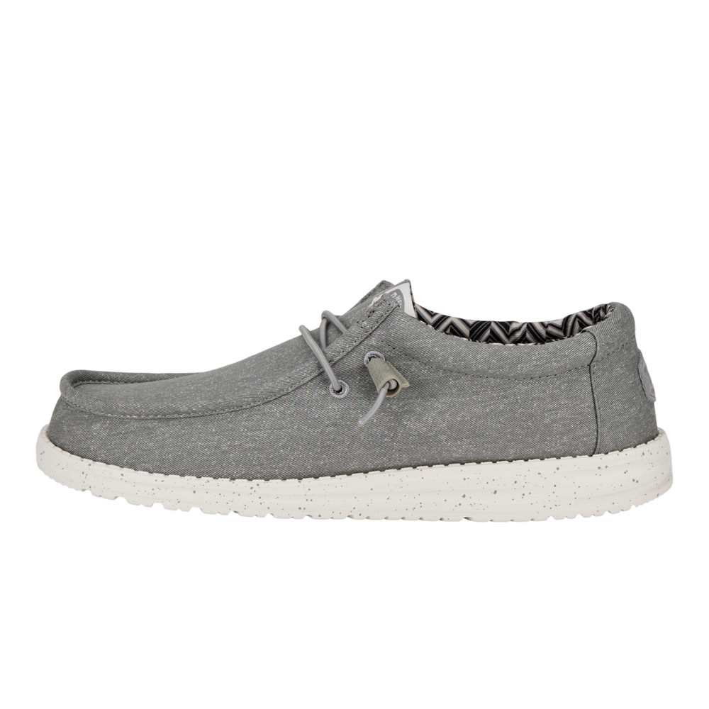 Men's Wally Stretch Canvas Light Grey