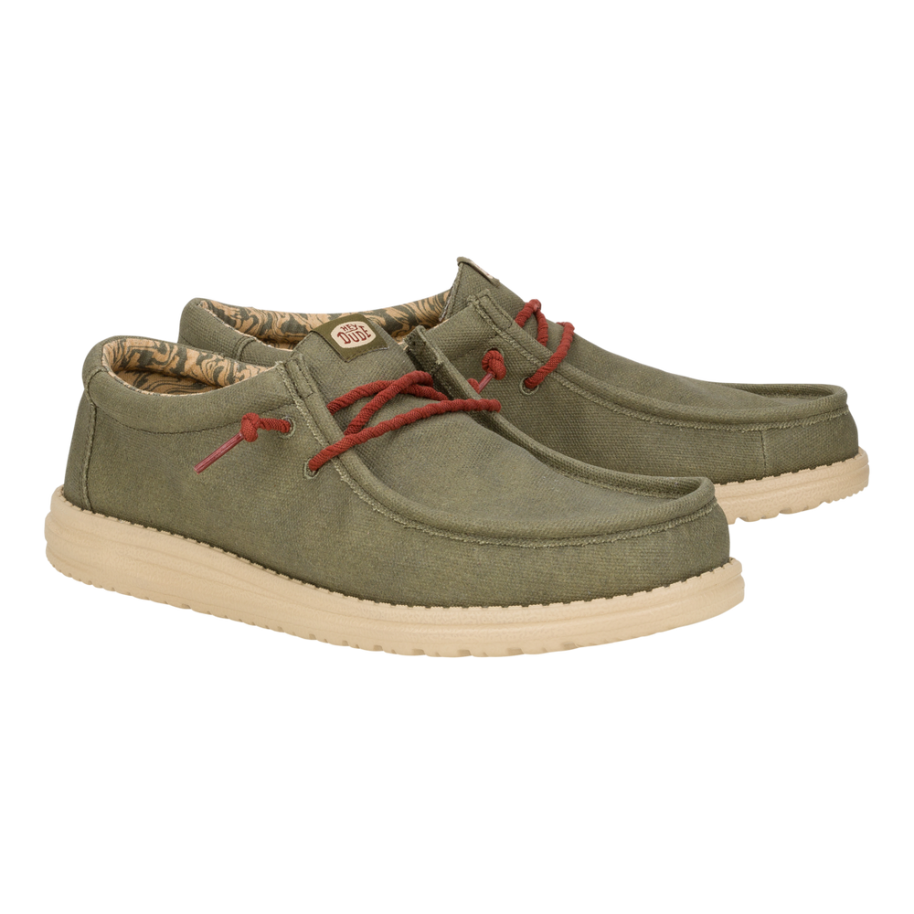 Men's Wally Waxed Canvas  Olive
