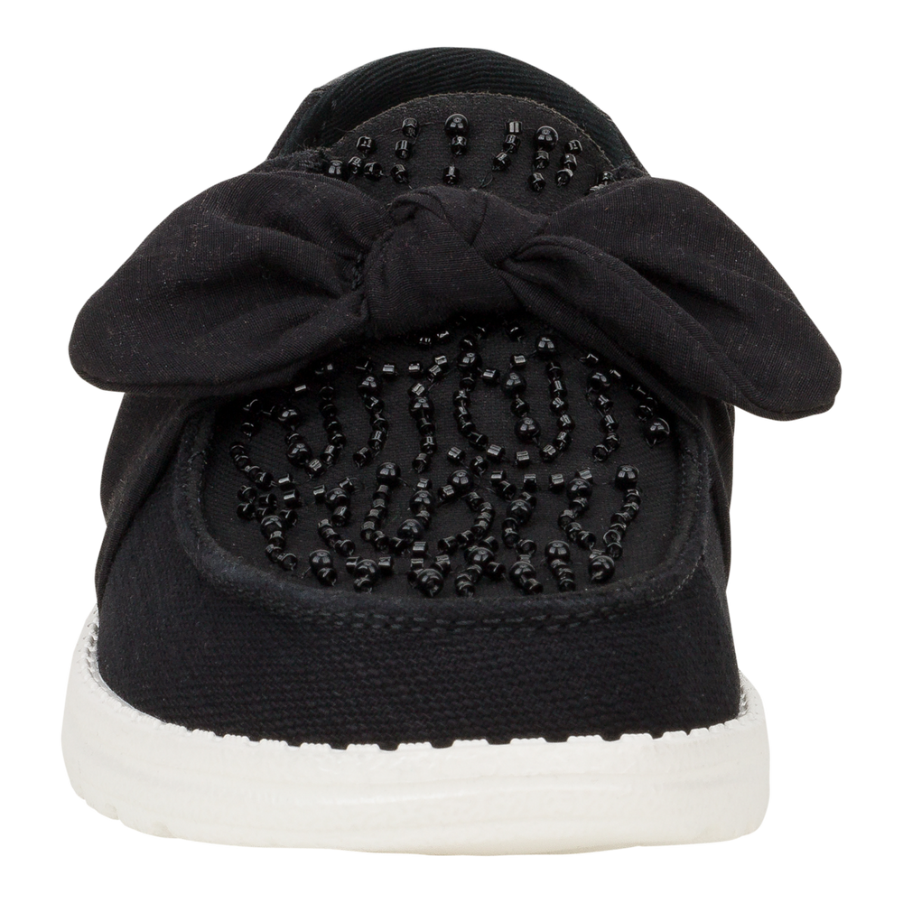 Women's Wendy Bow Embellishment Black