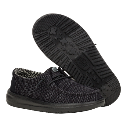 Kids Wendy Y Stretch Mesh Black