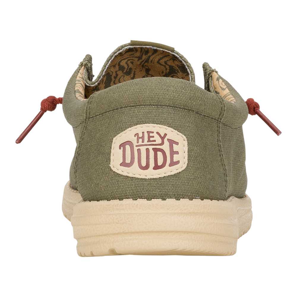 Men's Wally Waxed Canvas  Olive