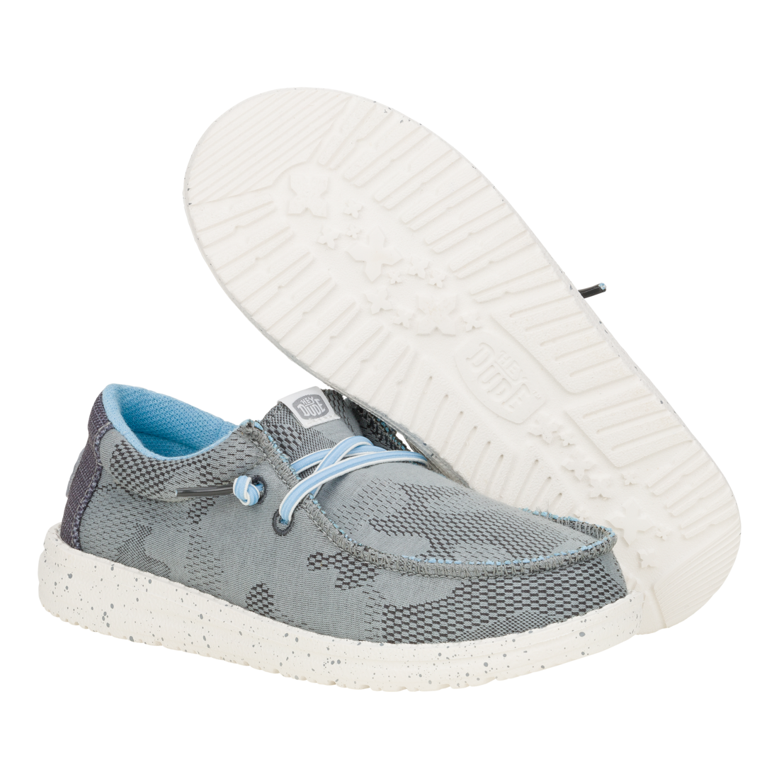 Kids Wally Y Camo Mesh Char Charcoal