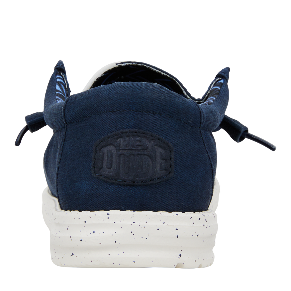 Men's Wally Stretch Canvas Navy