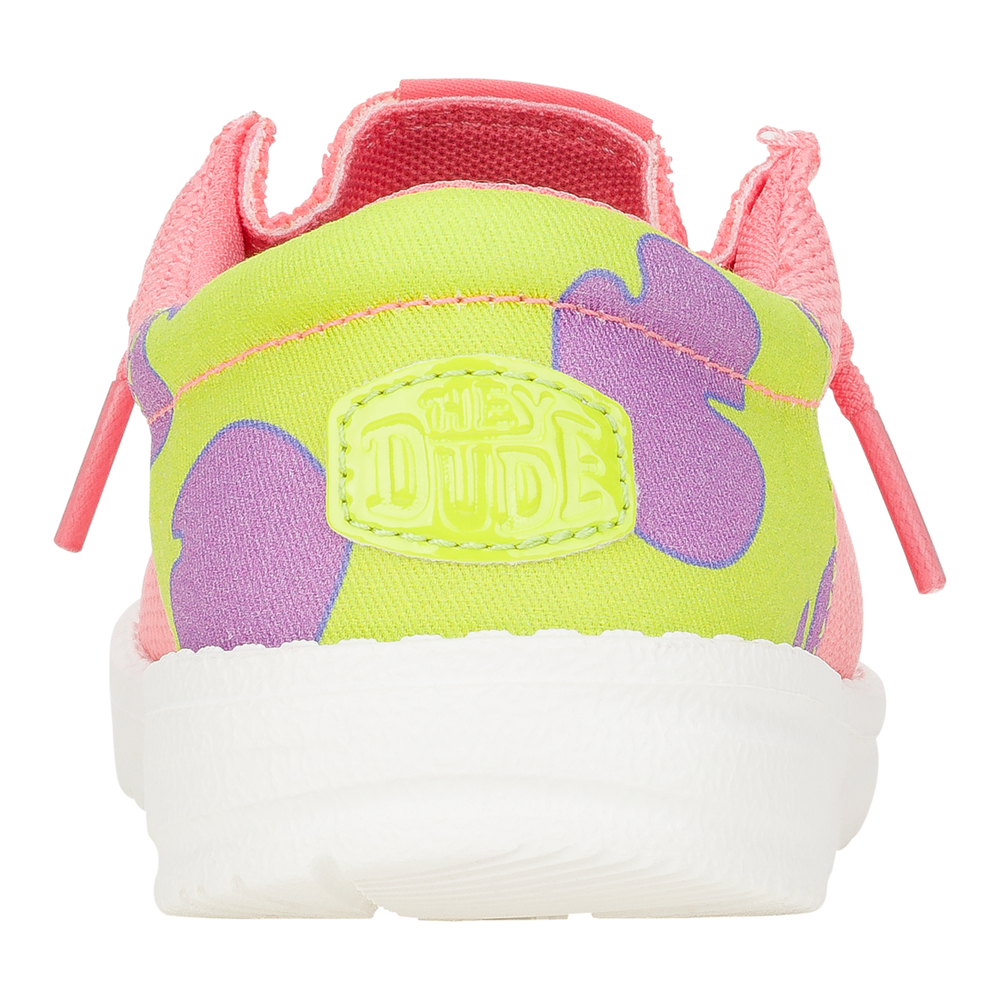 Kids Wally Funk Y Spongebob Patrick Pink Green