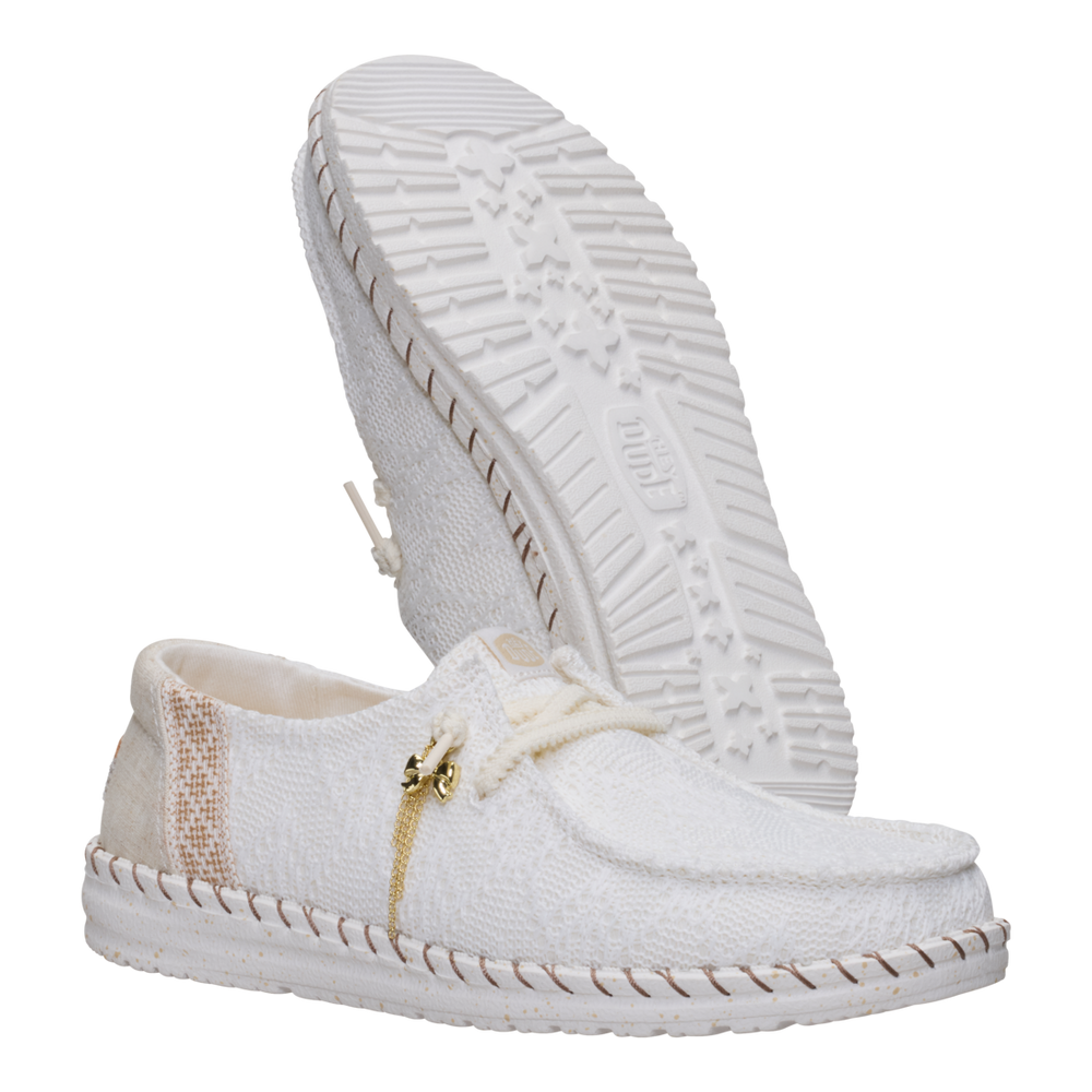 Women's Wendy Boho Knit White