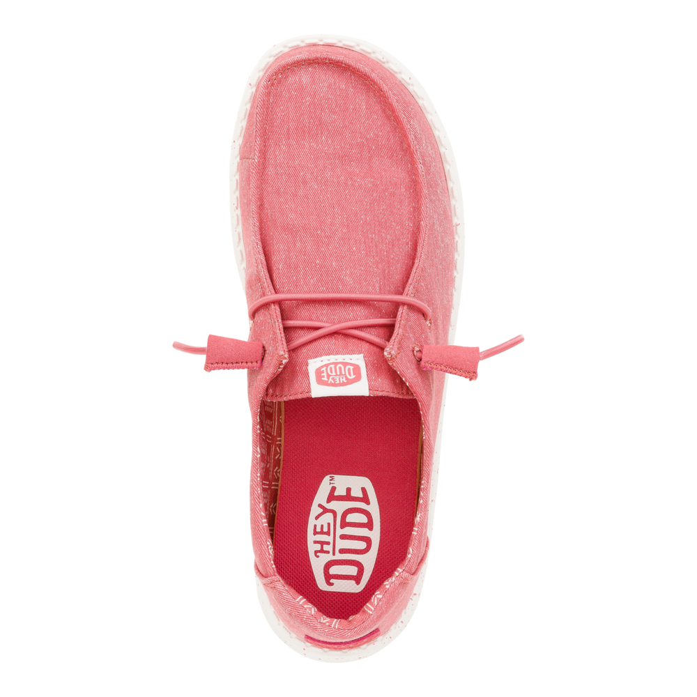 Women's Wendy Stretch Canvas  Washed Red