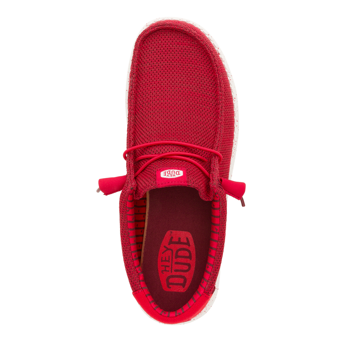 Mens Wally Stretch Mesh  Red