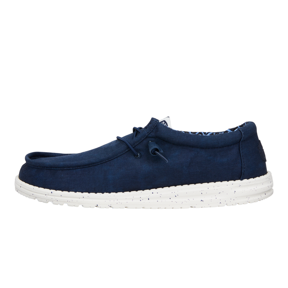 Men's Wally Stretch Canvas Navy