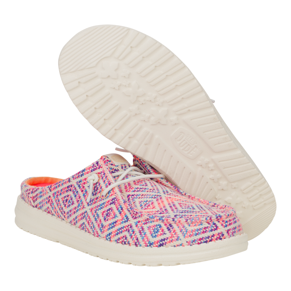 Women's Wendy Slip Surf Baja Blue/Pink/Multi