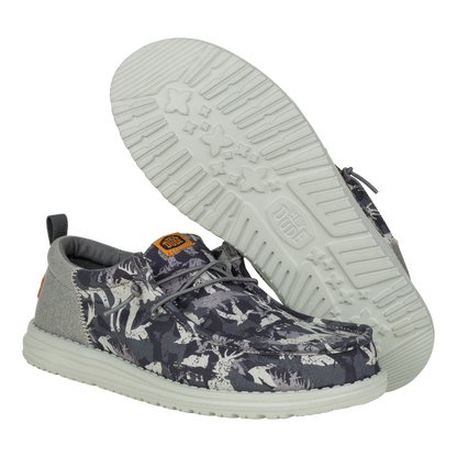 Mens Wally Funk Hunt Camo  Grey