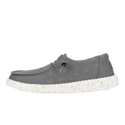 Womens Wendy Stretch Canvas  Dark Grey