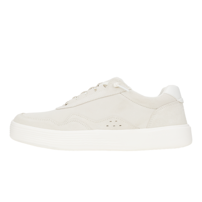 Mens Hudson M Suede Vintage  White