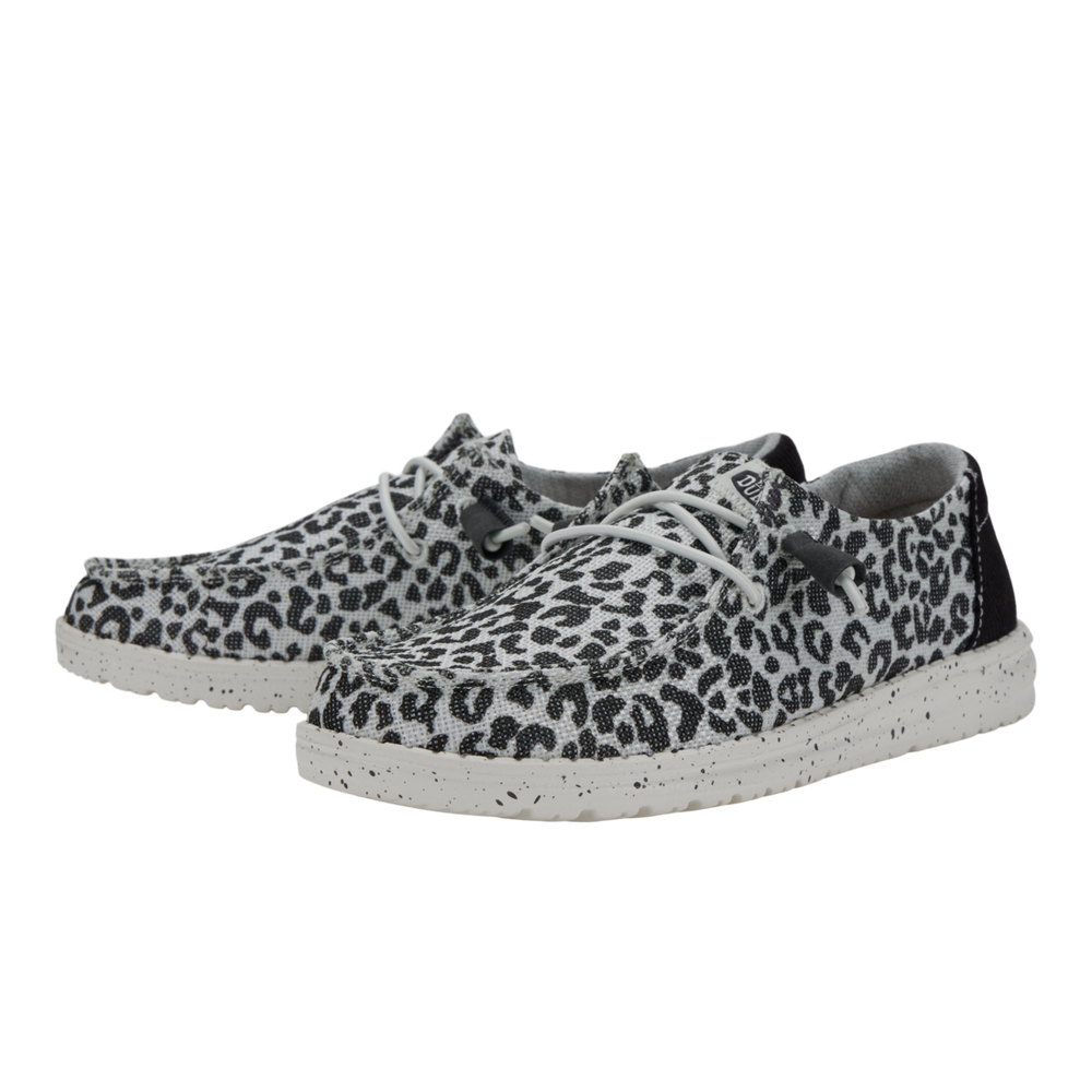 Women's Wendy Leopard Black Grey