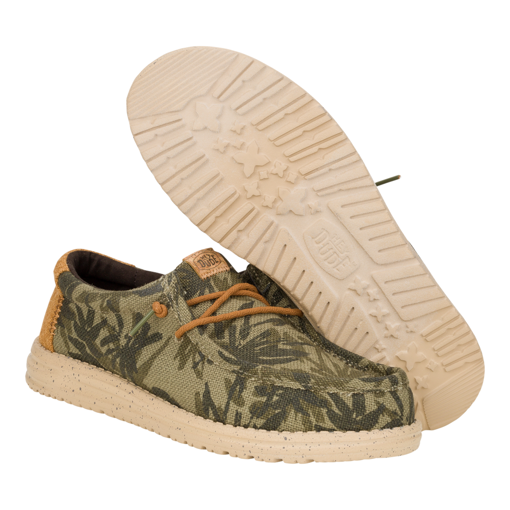 Men's Wally Palm Jute Burnt Olive/Ginger Brown