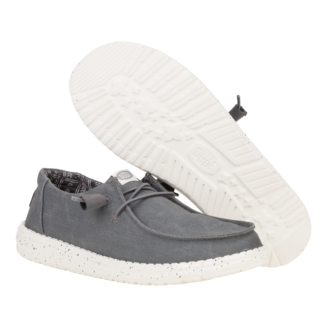 Womens Wendy Stretch Canvas  Dark Grey