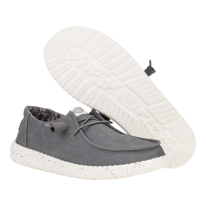 Womens Wendy Stretch Canvas  Dark Grey