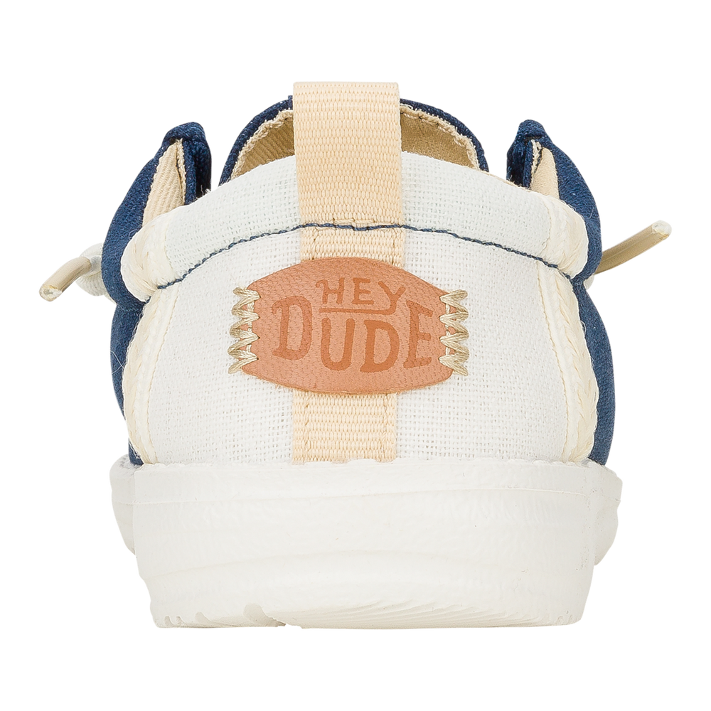 Boys Wally Y Summer Linen Sargasso Blue/White