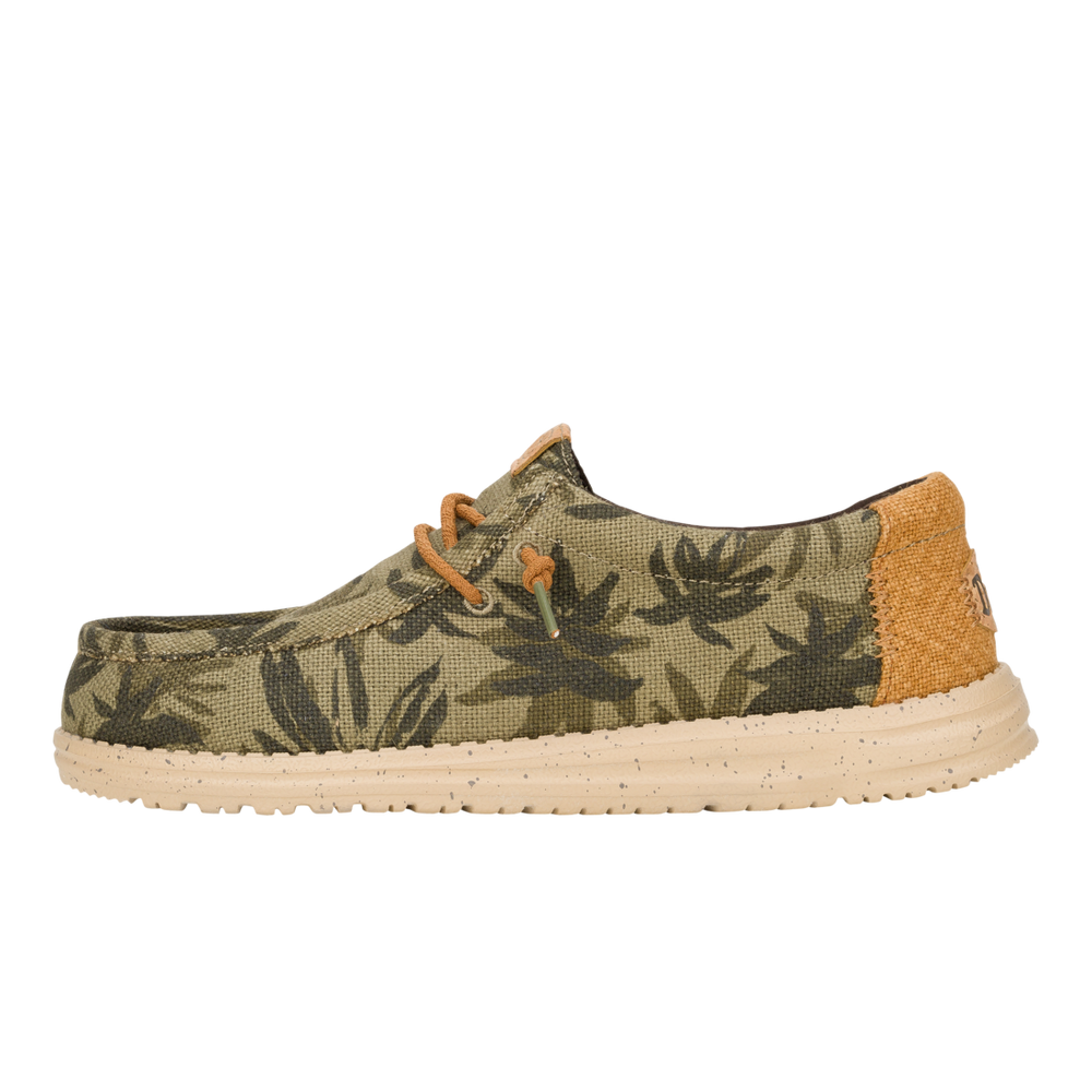 Men's Wally Palm Jute Burnt Olive/Ginger Brown