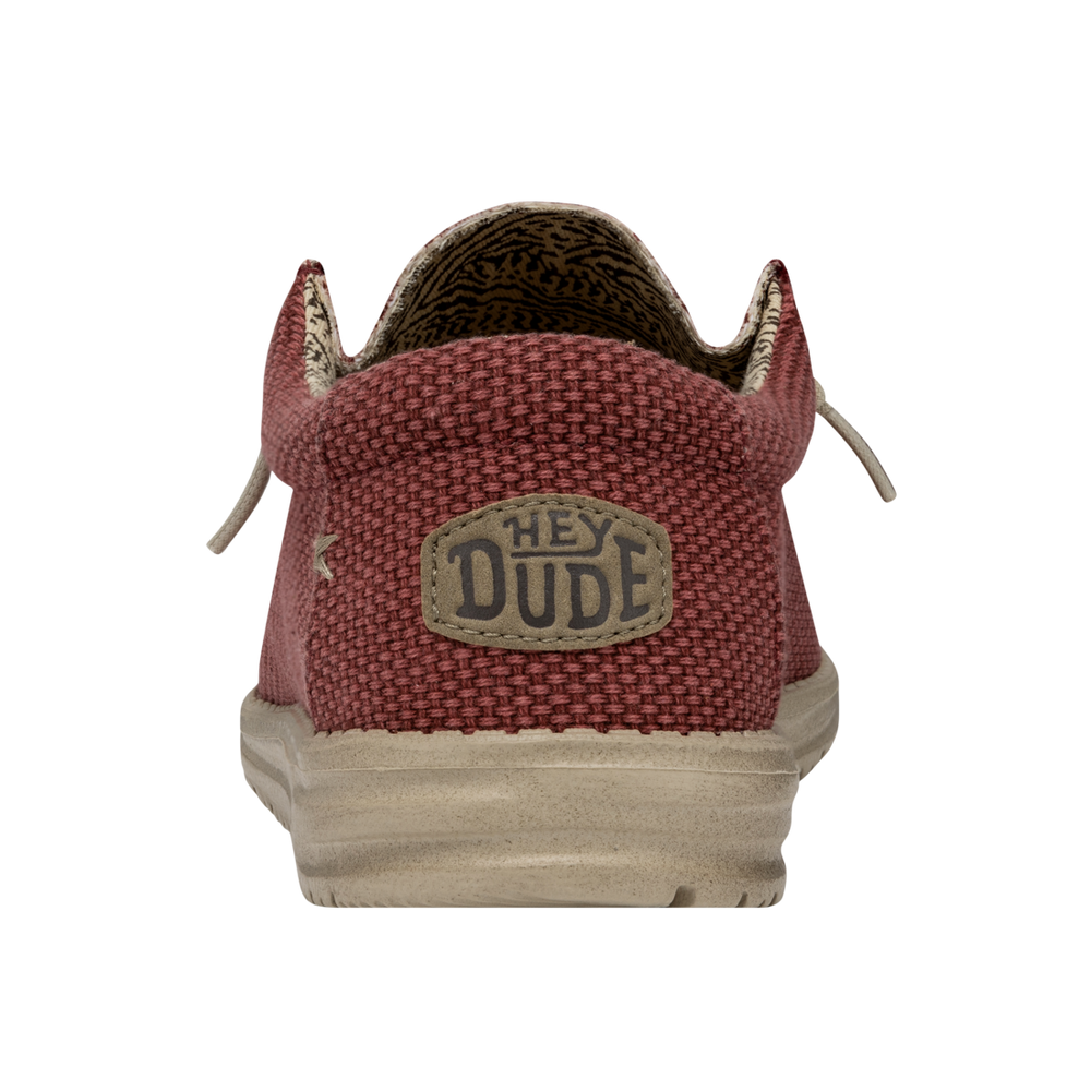 Men's Wally Braided Pompeian Red