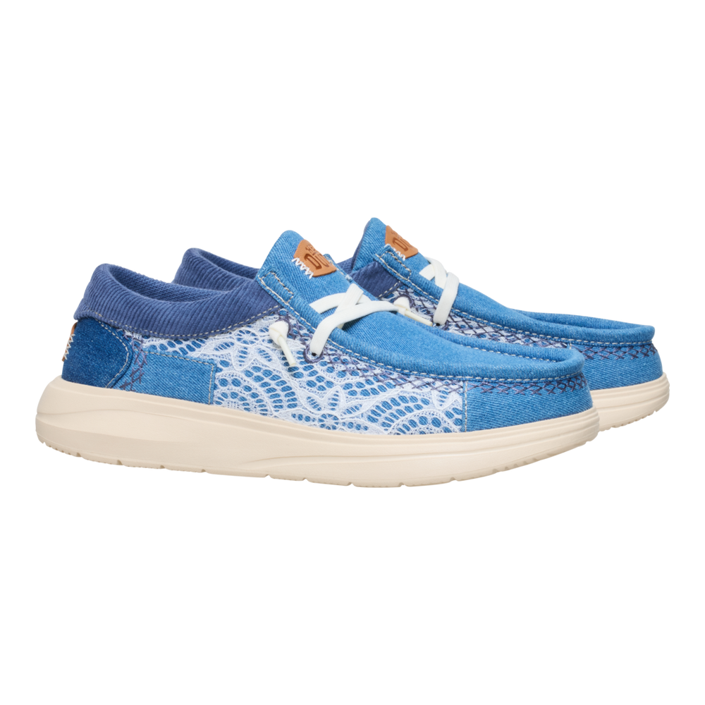 Women's Wendy COMF Patchwork Blue Denim