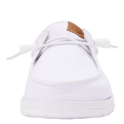 Womens Wendy Canvas  White