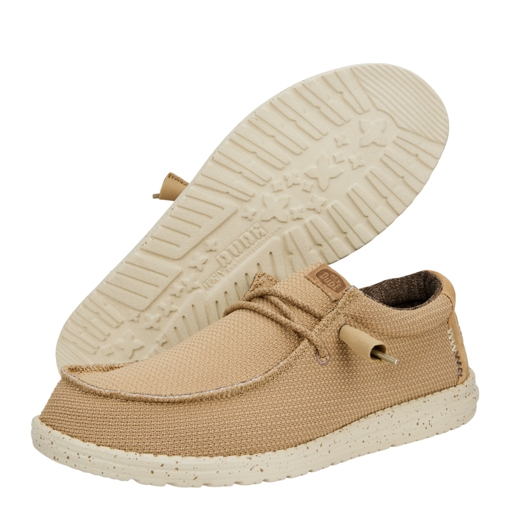 Men's Wally Sport Mesh Tan/White