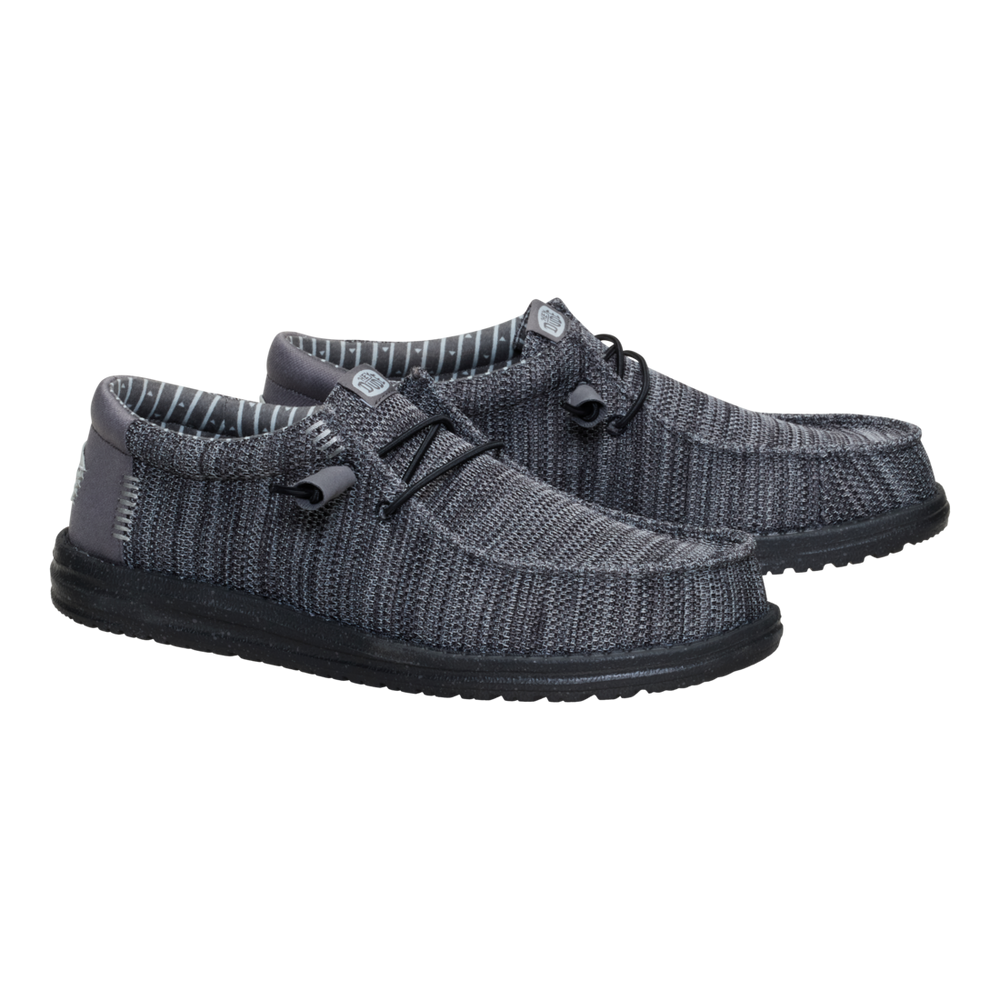 Men's Wally Stretch Sox Granite Grey/Black