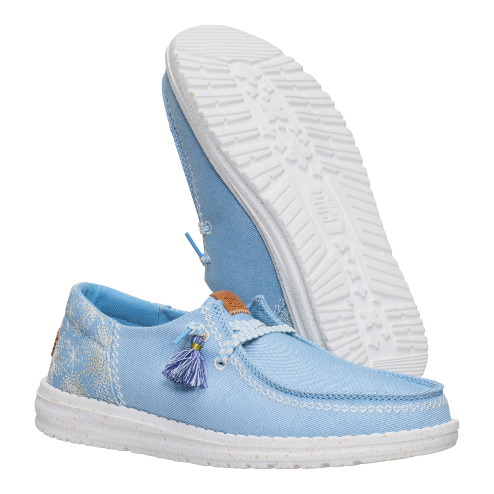 Women's Wendy Funk Embroidered Blue