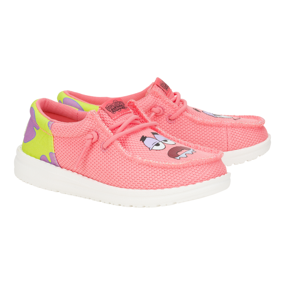 Kids Wally Funk Y Spongebob Patrick Pink Green