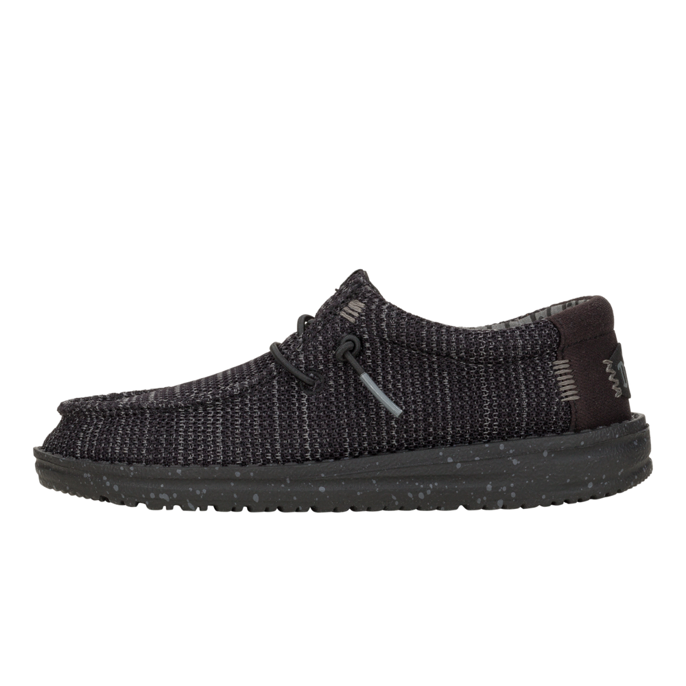 Boys Wally Y Stretch Black/Black