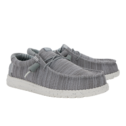 Mens Wally Stretch Mesh  Grey